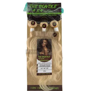 100% Brazilian Virgin Remy Human Natural Body Wave  3PCS 4"X4" Frontal Lace Closure-613