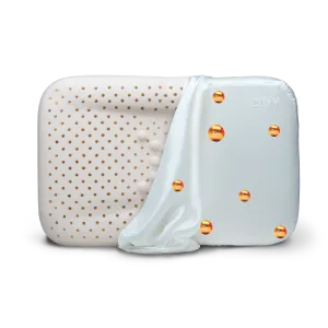 100% Mulberry SILK Pillowcase for enVy® Pillows (with infusion options)