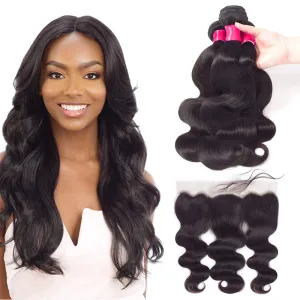 20A Body Wave 3 pcs   13 x 5 closure