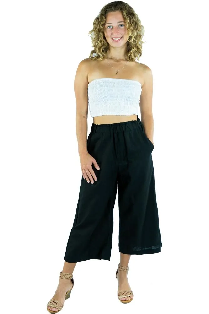 3/4 Vacation Pant Plain