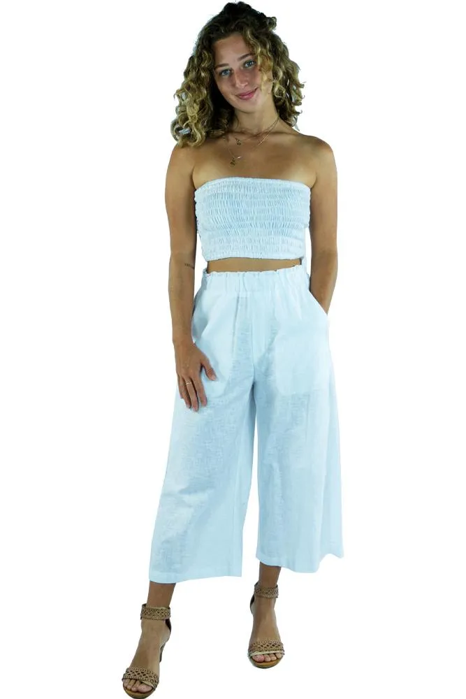 3/4 Vacation Pant Plain