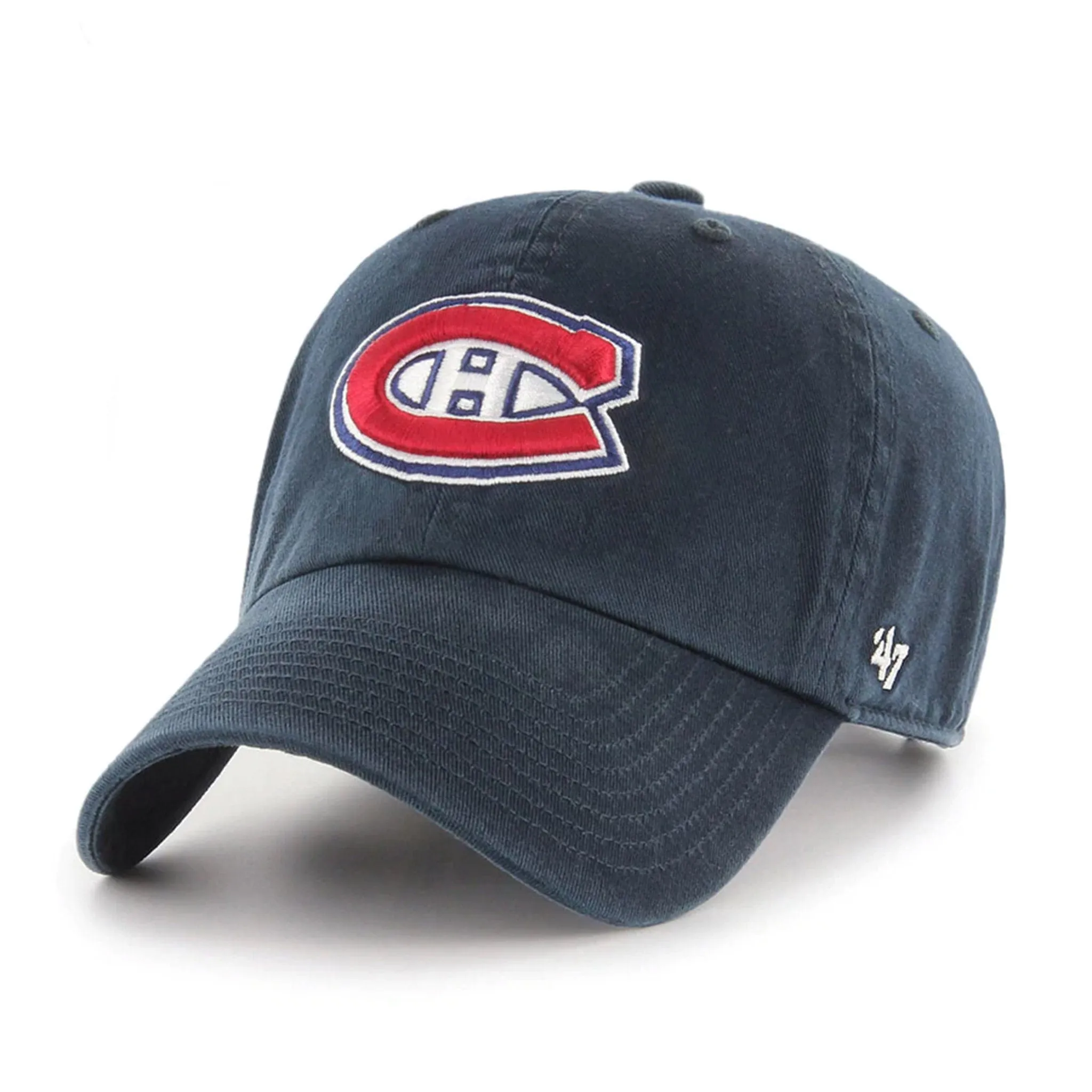 47 Brand NHL Clean Up Adjustable Hat - Montreal Canadiens