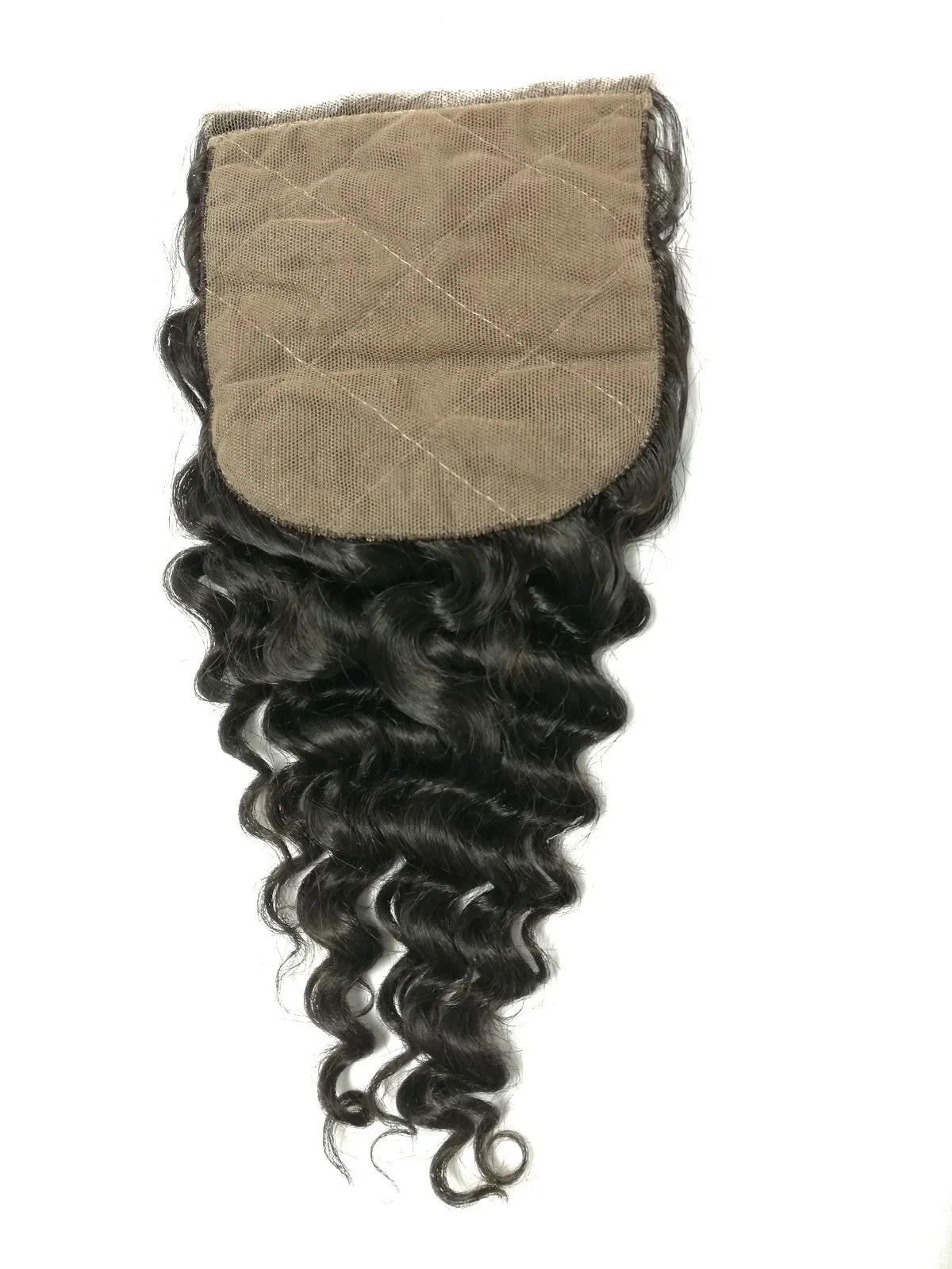 4"x4"  Silk Lace Closure- DEEP WAVE