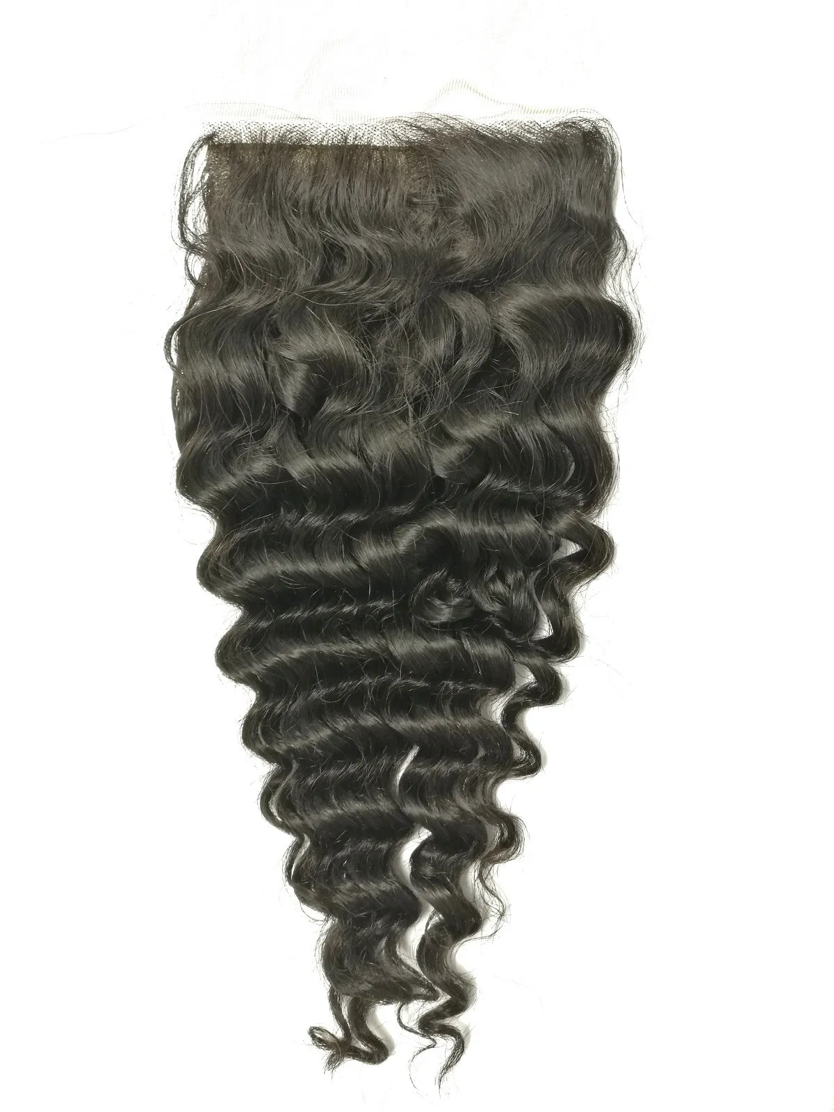 4"x4"  Silk Lace Closure- DEEP WAVE