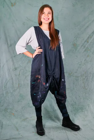 6204 Cottage Jumper-Lux- Blue on Blue