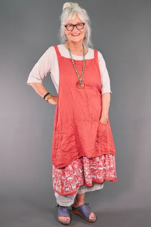 6209 Artist Apron Corallium-P
