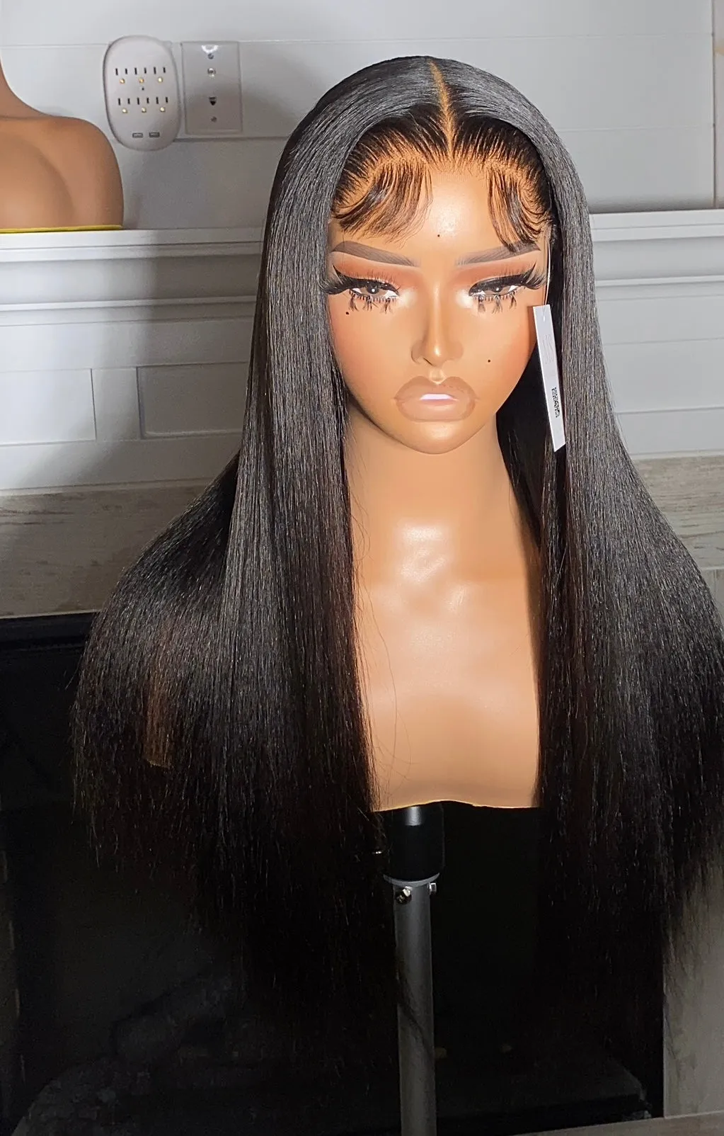 6x6 Kinky Straight Wig