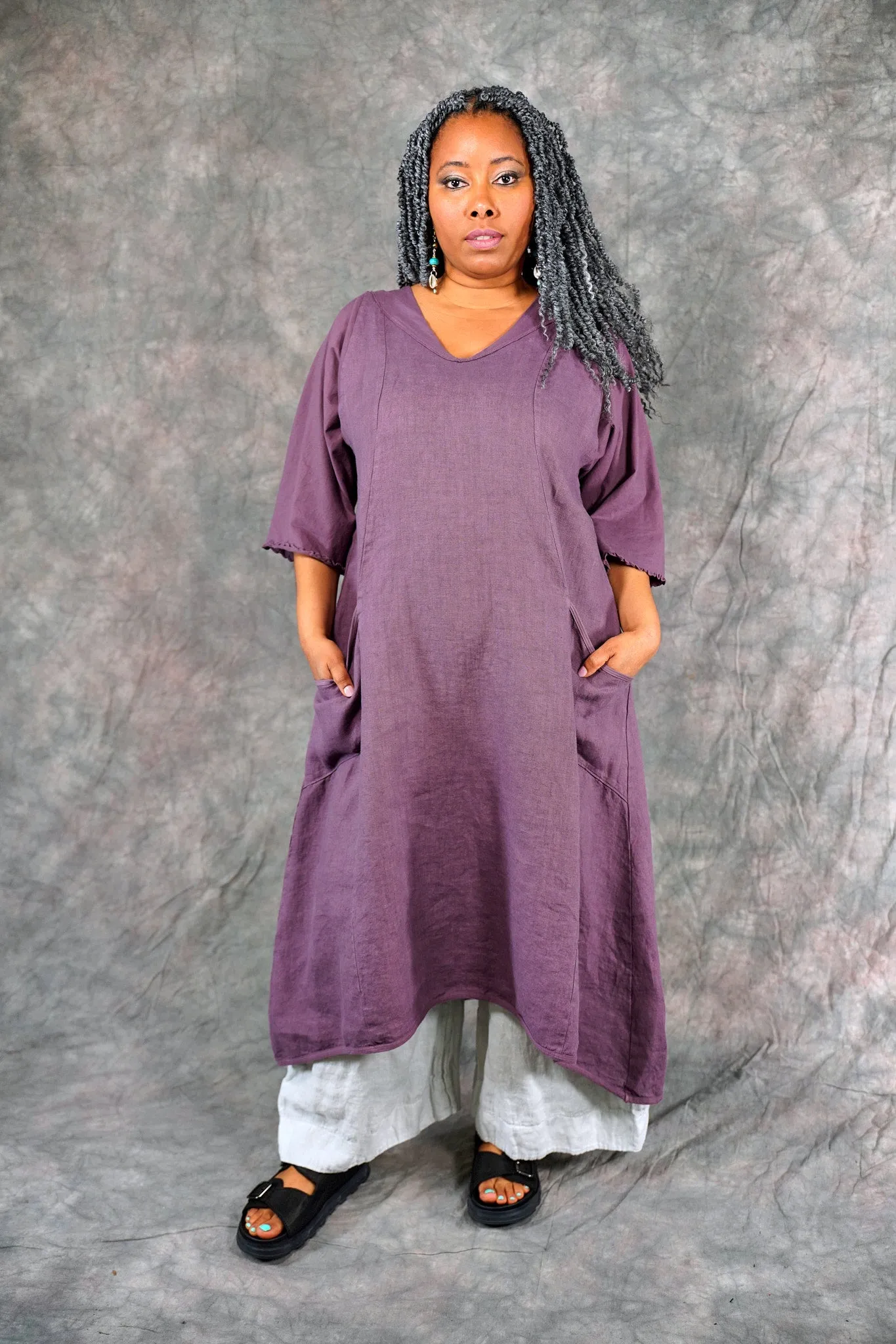 7224 Le Jardin Dress Twilight