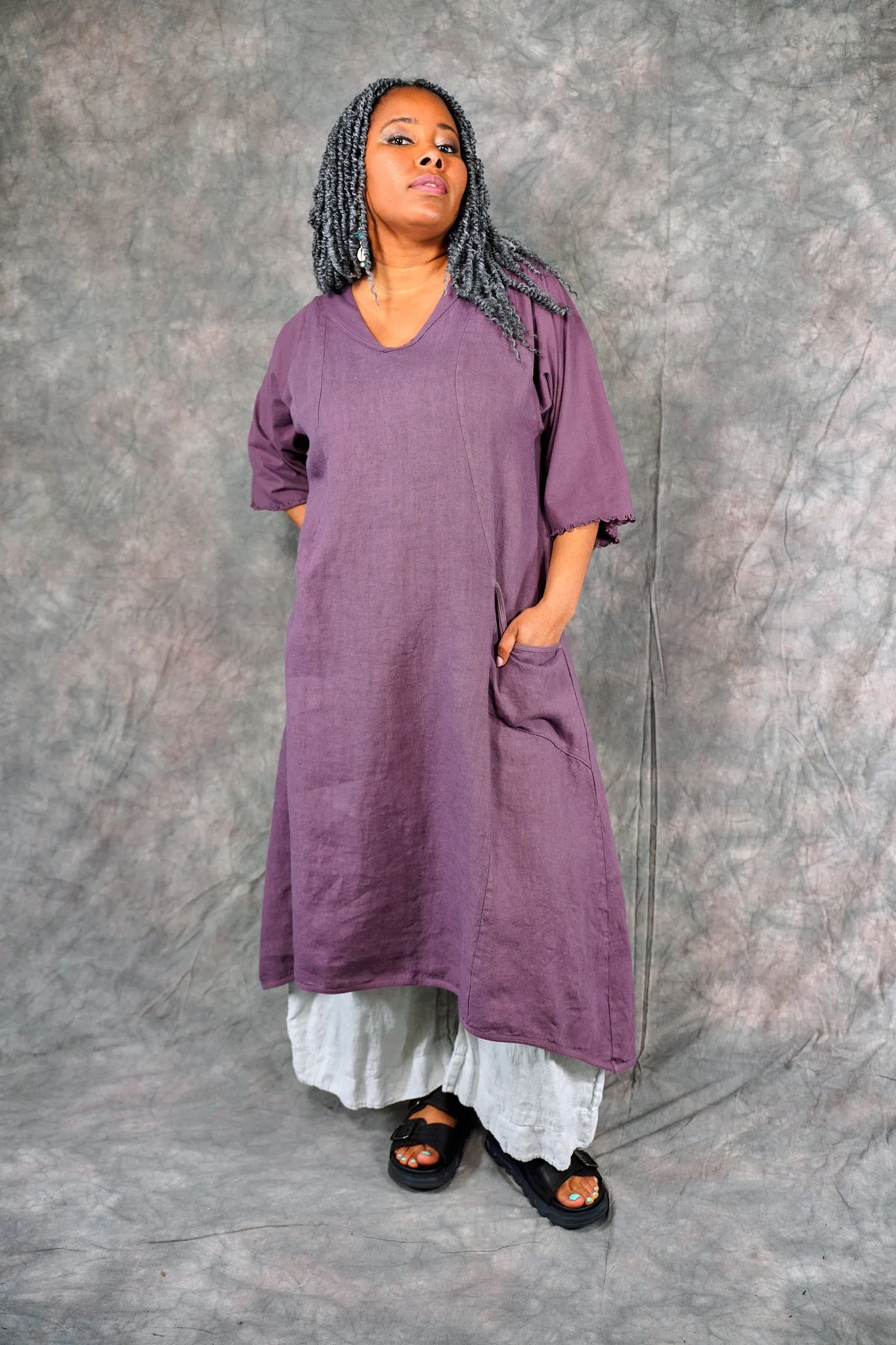 7224 Le Jardin Dress Twilight