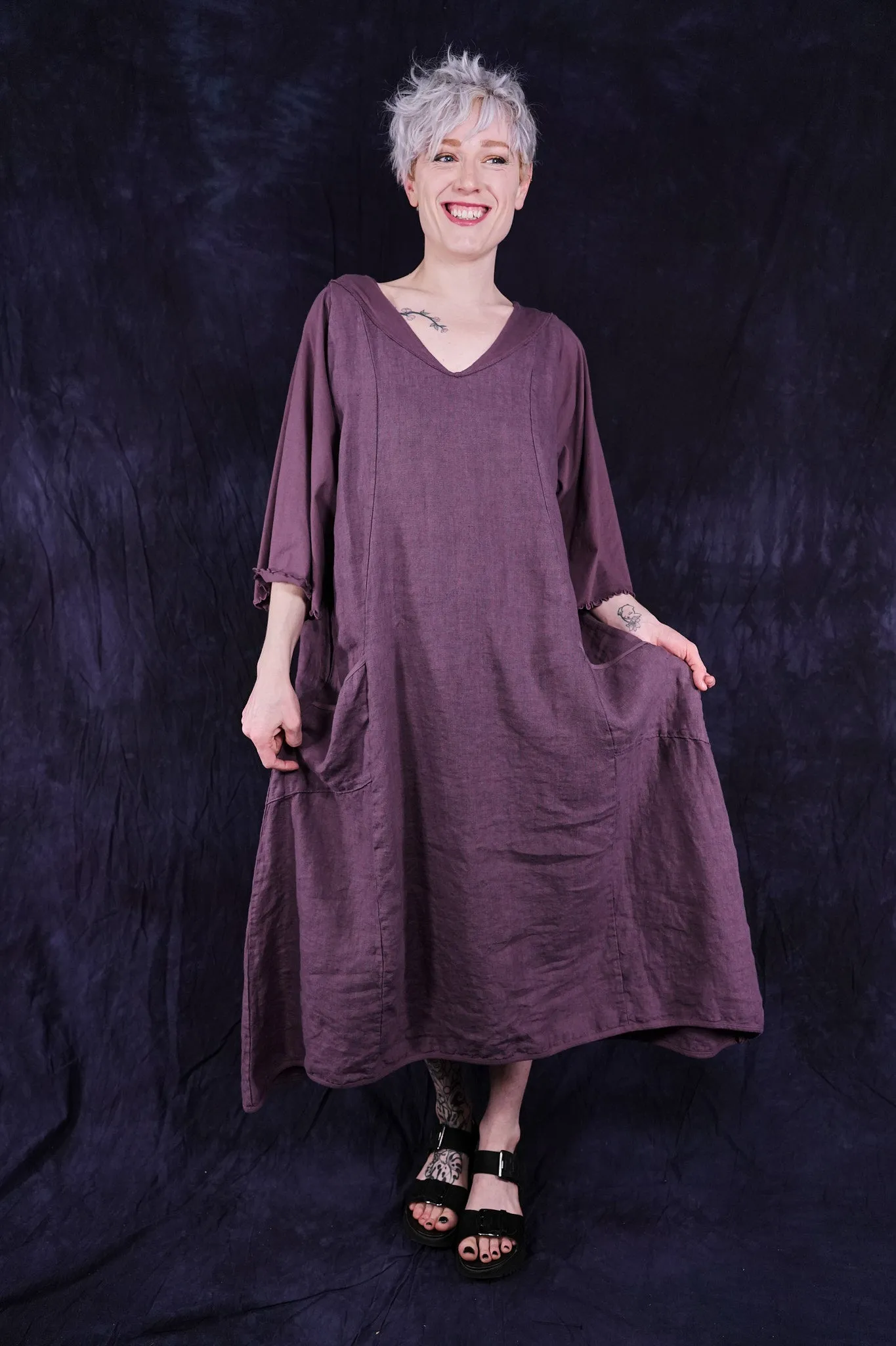 7224 Le Jardin Dress Twilight