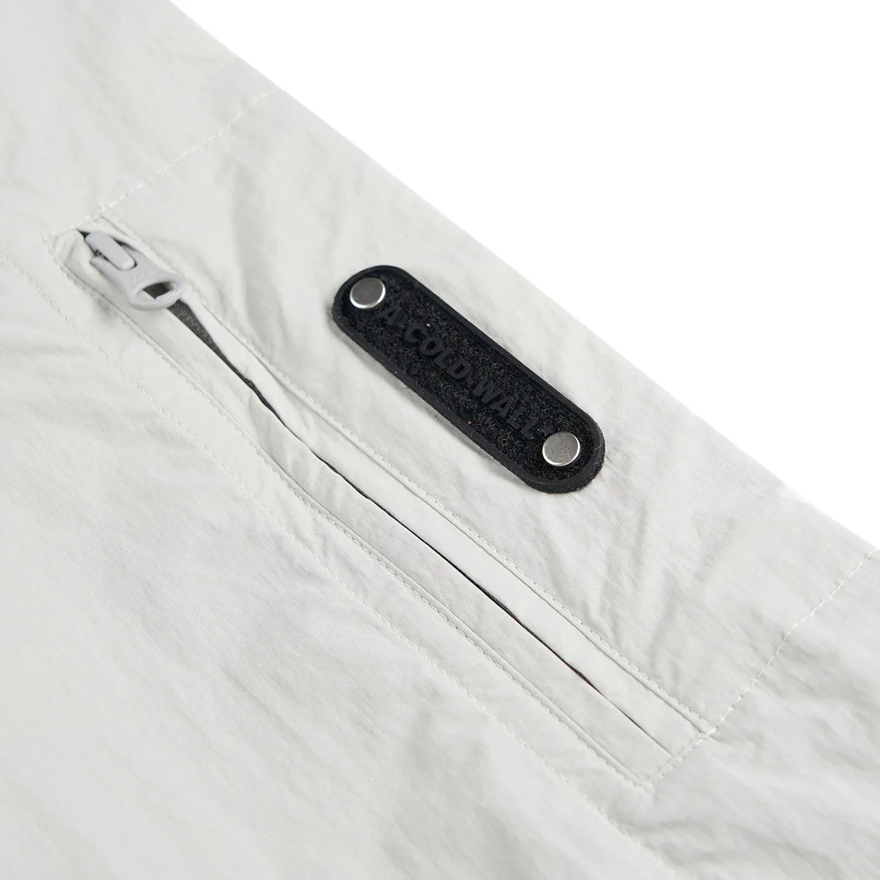 a-cold-wall* gaussian overshirt (light grey)