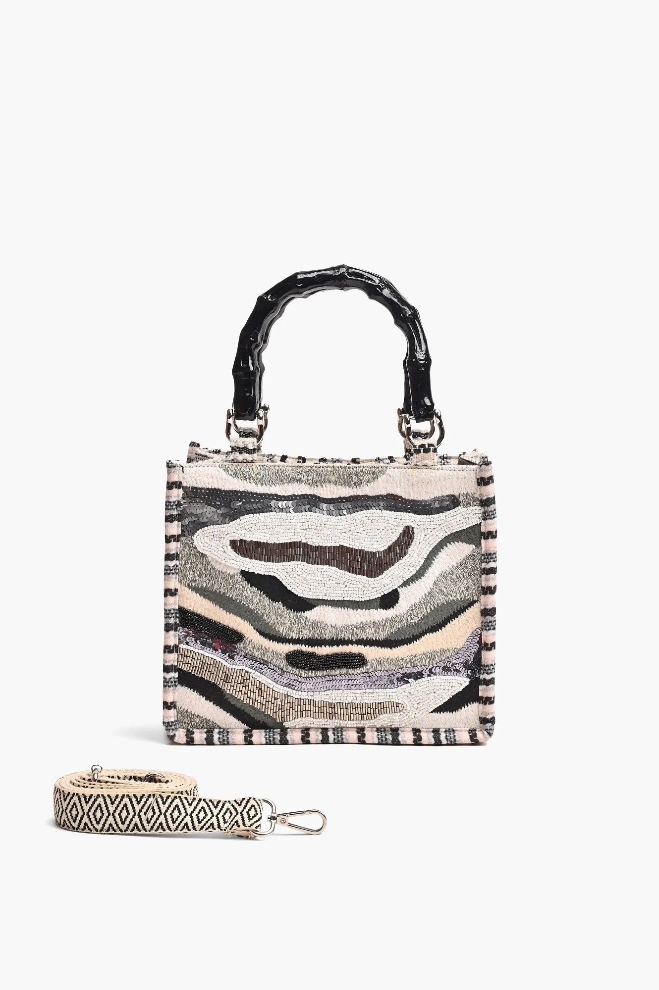 AB23-725 Metallic Sands Handbag