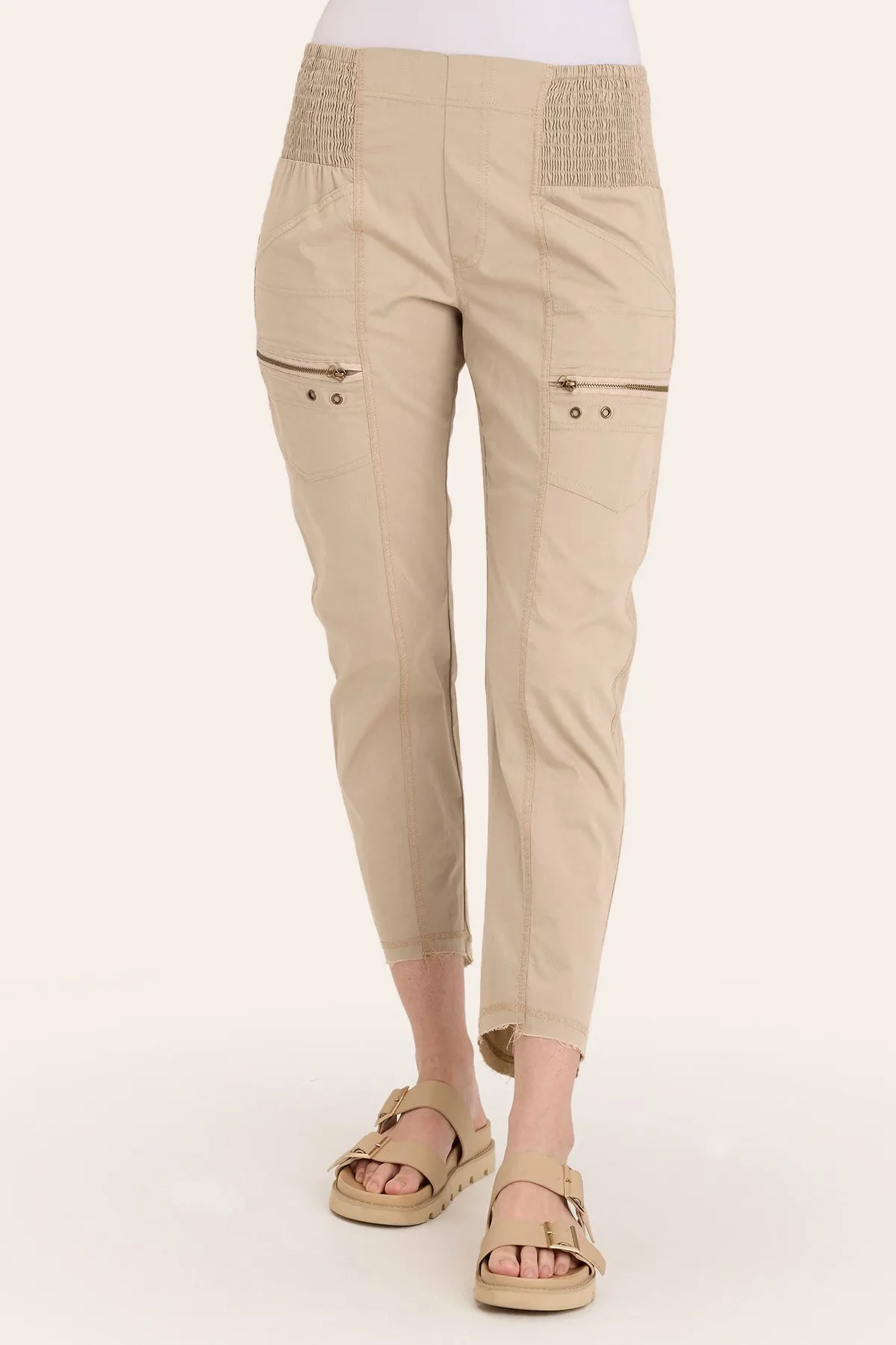 Acker Zipper Slim Pant