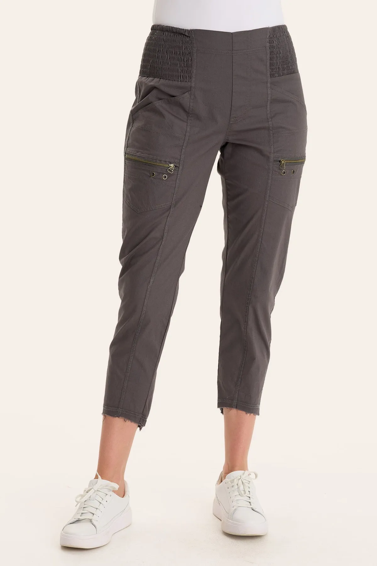 Acker Zipper Slim Pant
