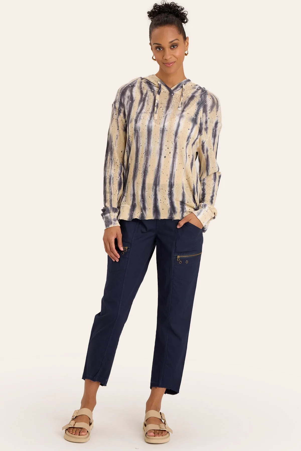 Acker Zipper Slim Pant