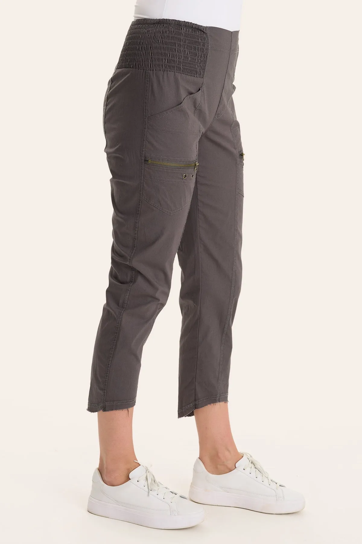 Acker Zipper Slim Pant