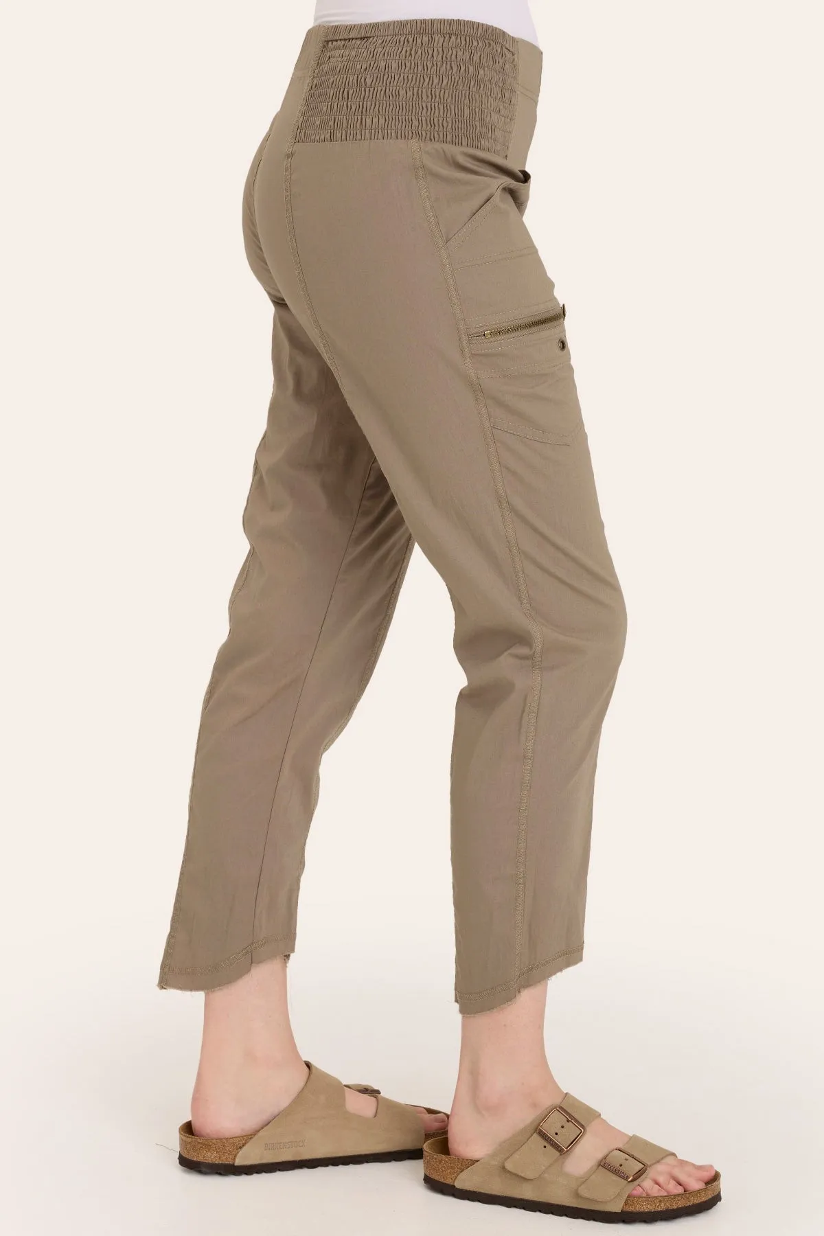 Acker Zipper Slim Pant