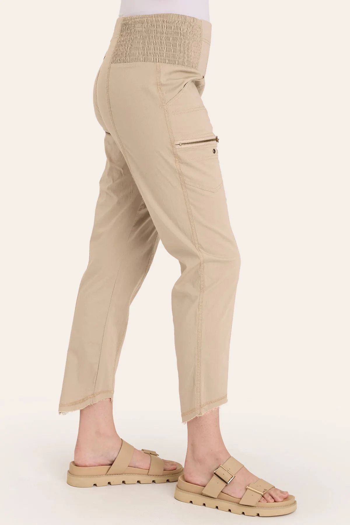 Acker Zipper Slim Pant