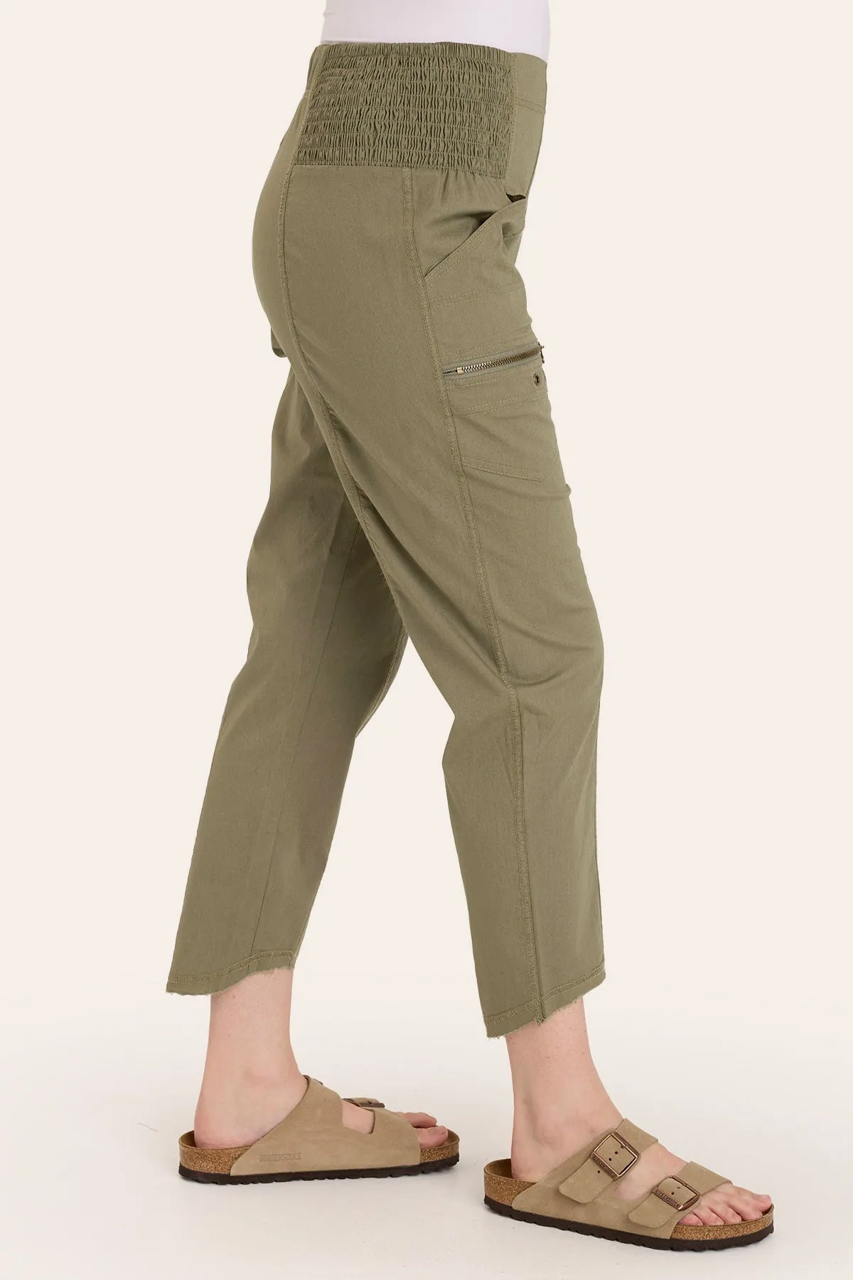 Acker Zipper Slim Pant