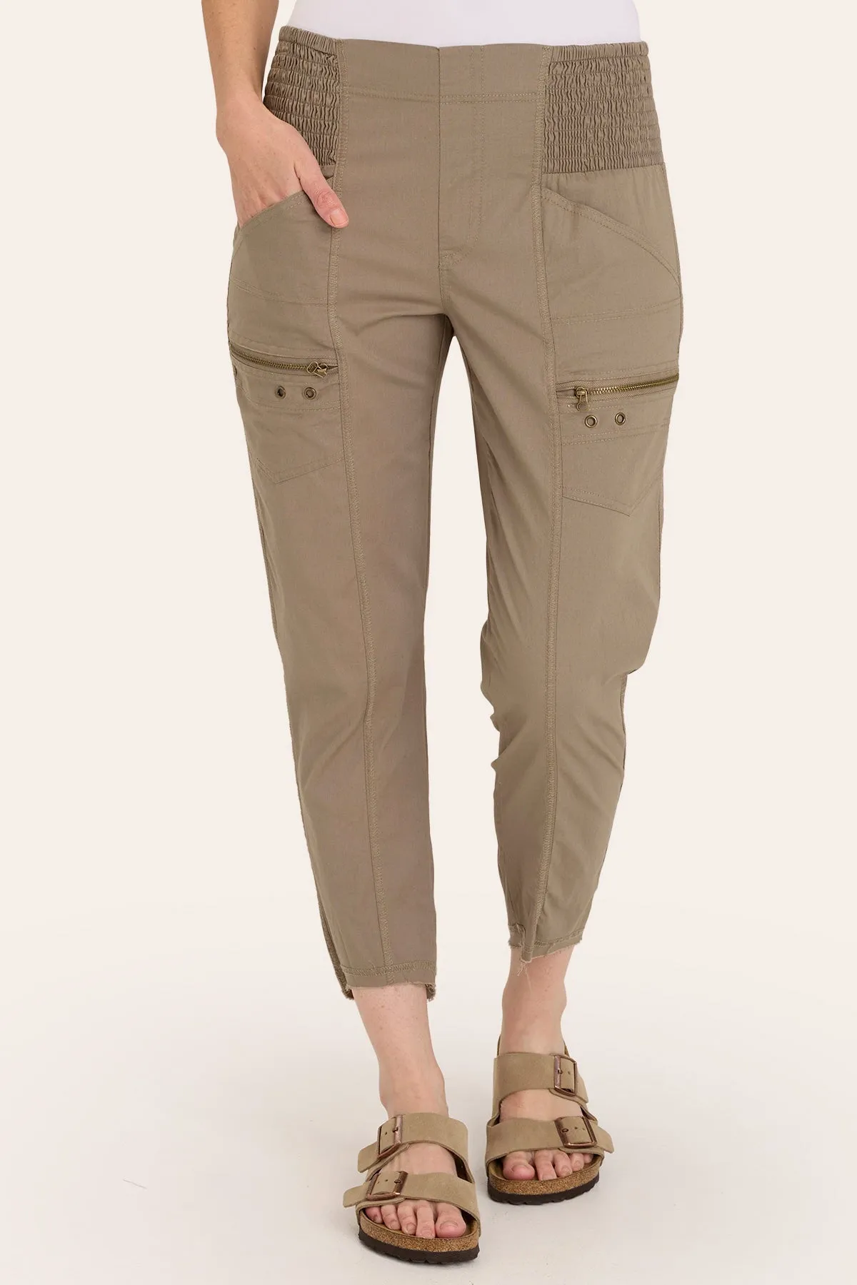 Acker Zipper Slim Pant