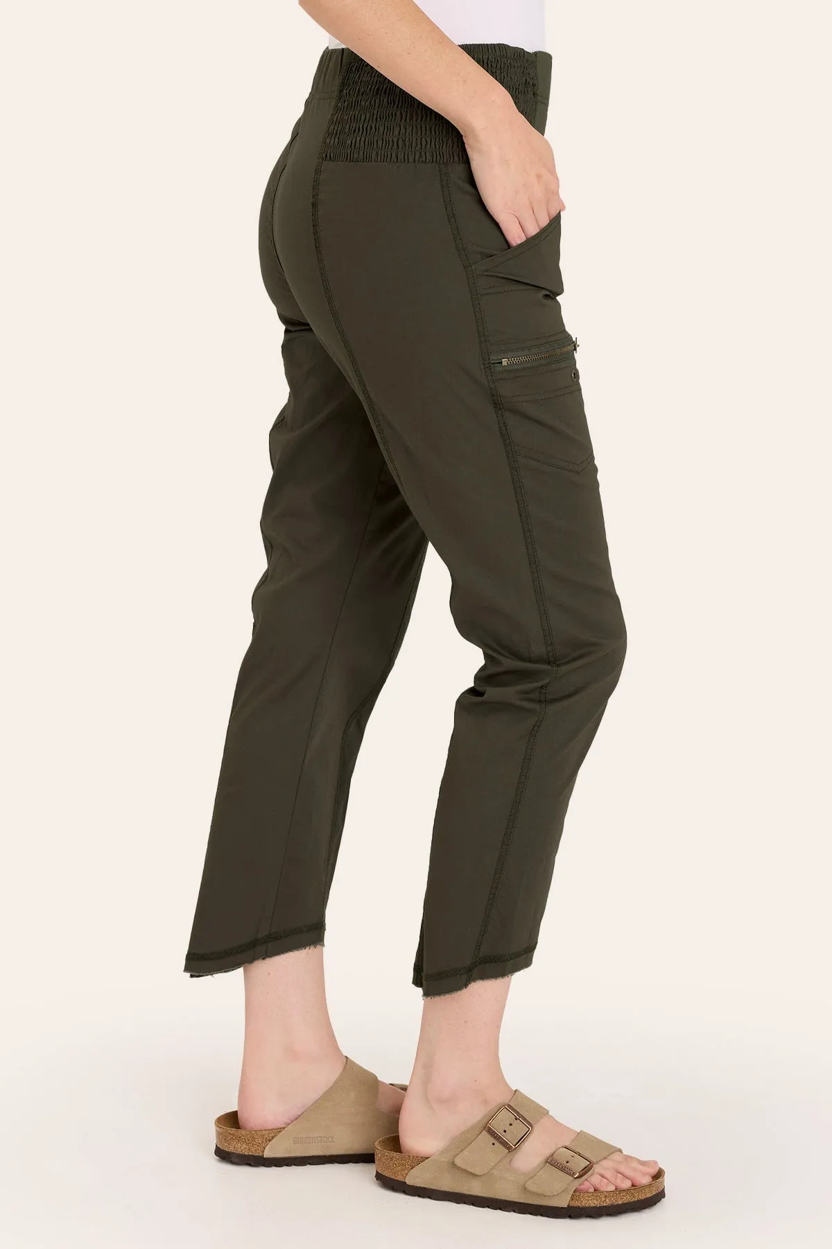 Acker Zipper Slim Pant