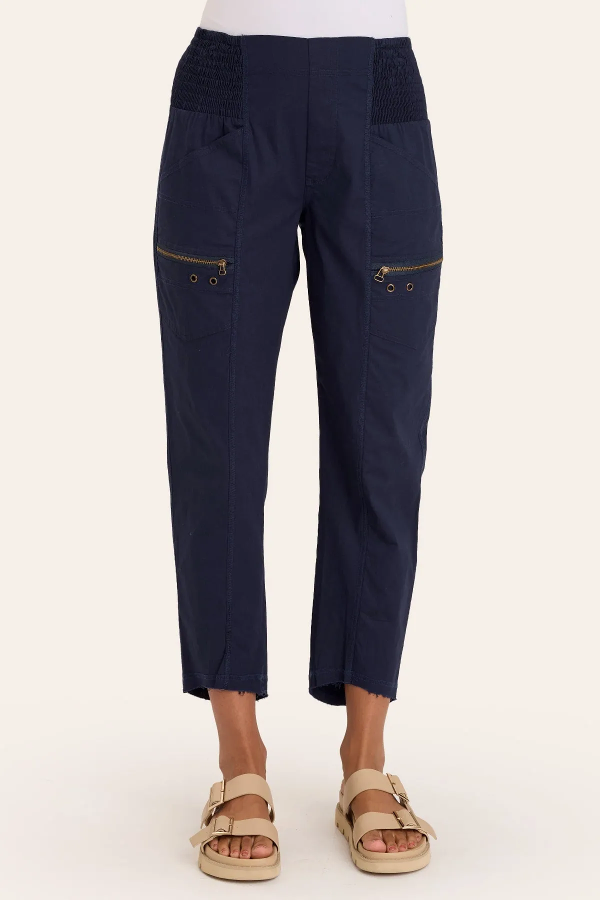 Acker Zipper Slim Pant