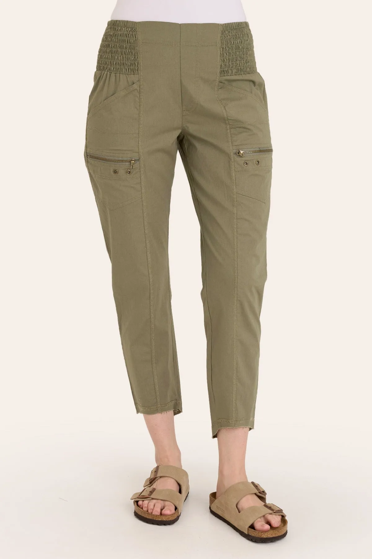 Acker Zipper Slim Pant