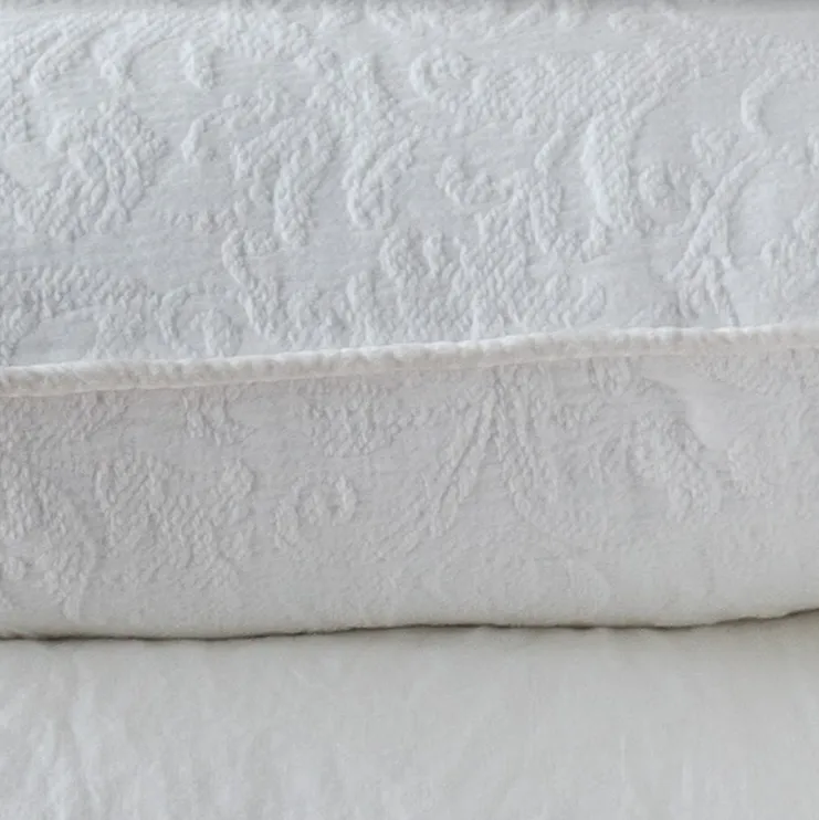 Adele Deluxe Sham - Winter White