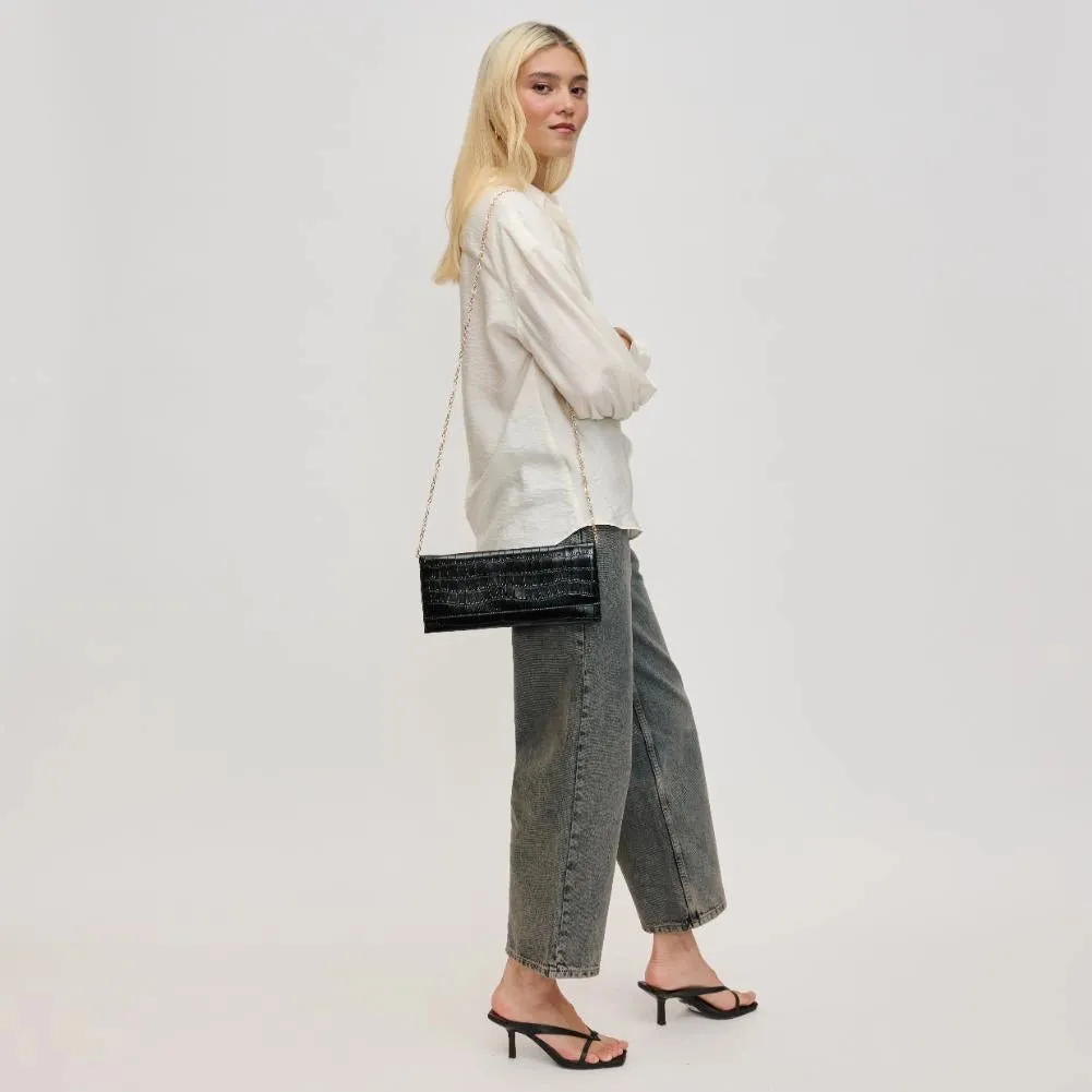 Adelle Clutch in Black