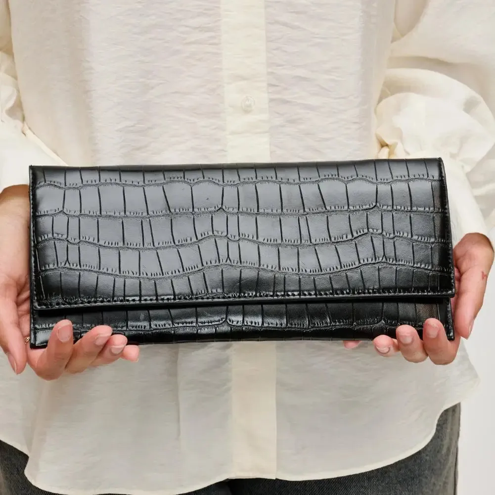 Adelle Clutch in Black