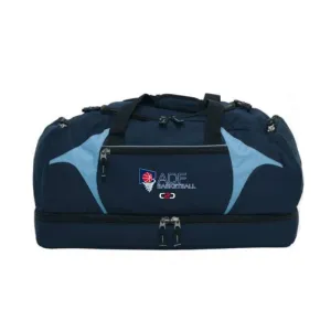 ADF Basketball Overnight Bag Navy Sky