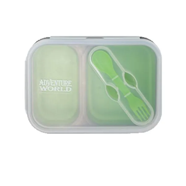 Adventure World Foldable Lunchbox (Green)