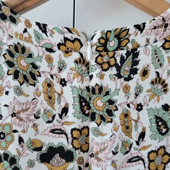 A.L.C. Tordi Floral Silk Mini Dress
