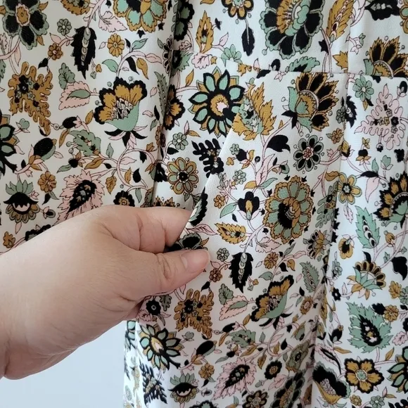 A.L.C. Tordi Floral Silk Mini Dress