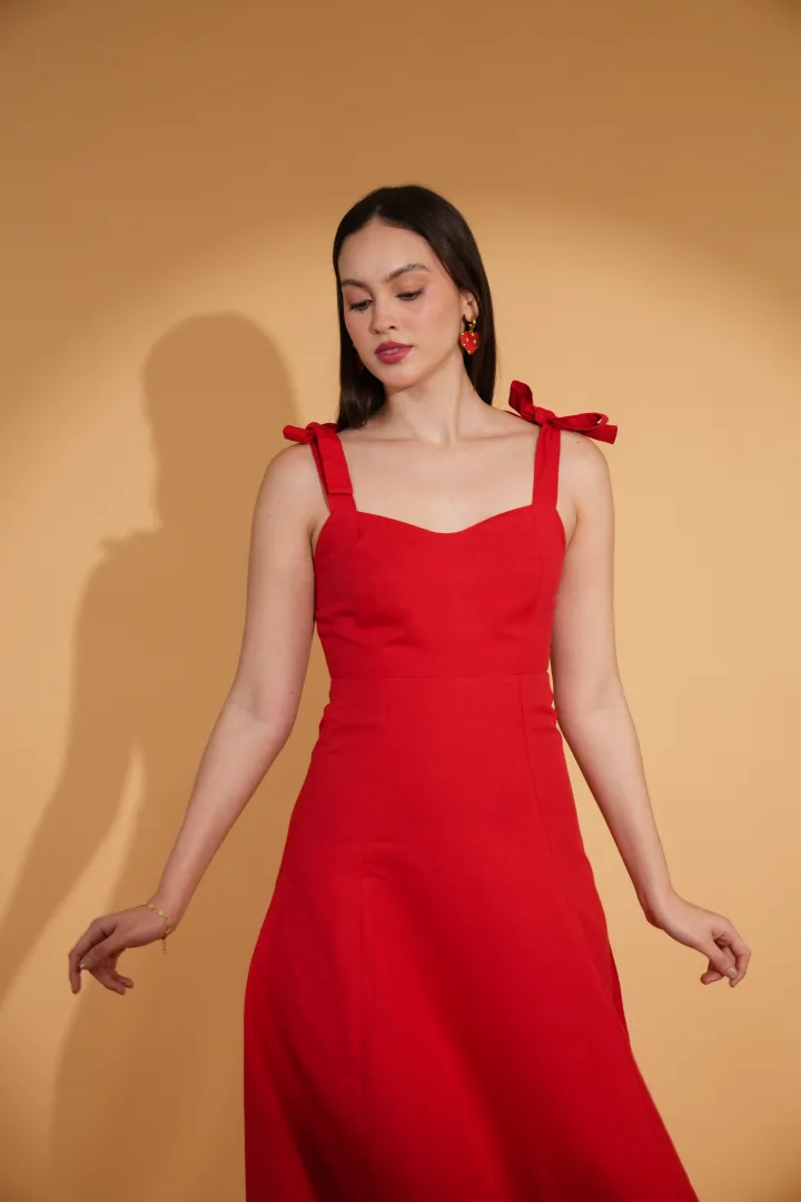 Alessandra Linen Dress