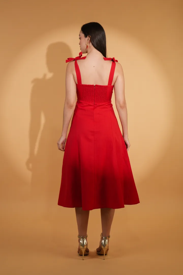 Alessandra Linen Dress