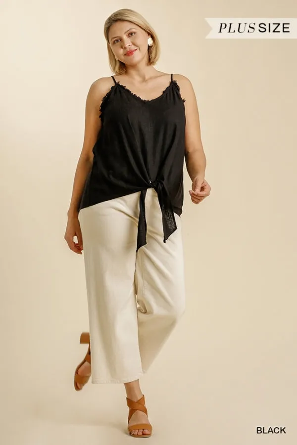 All Tied Up Tank Top-Multiple Colors