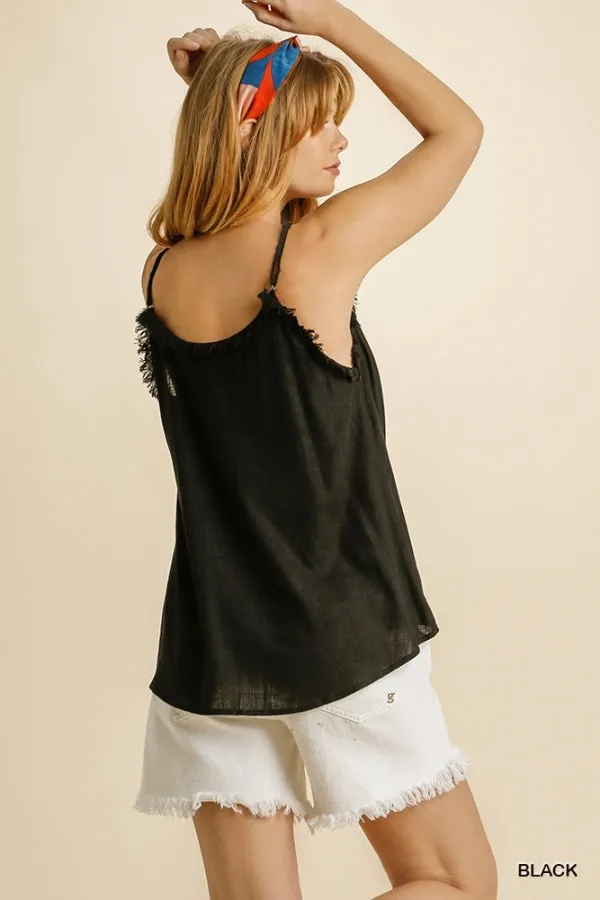 All Tied Up Tank Top-Multiple Colors