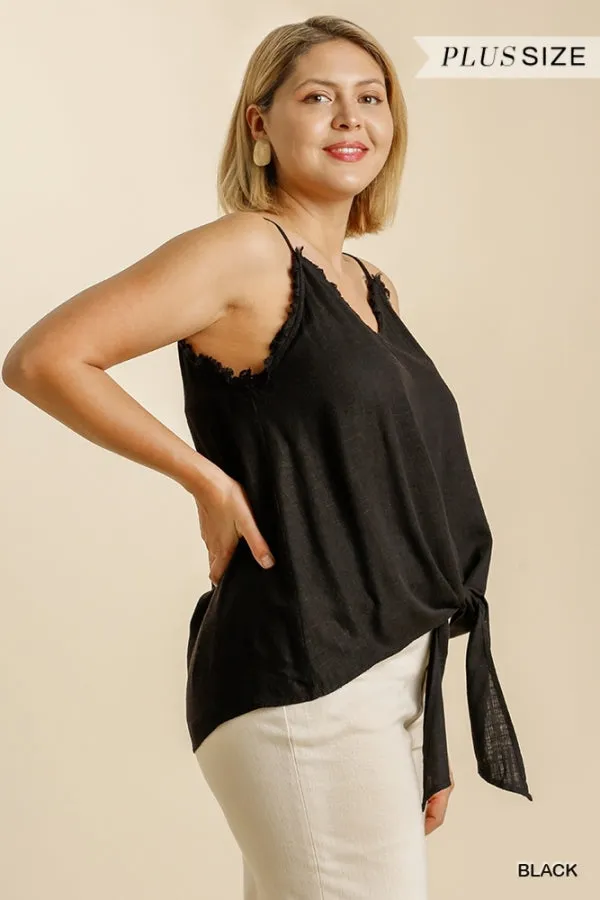All Tied Up Tank Top-Multiple Colors