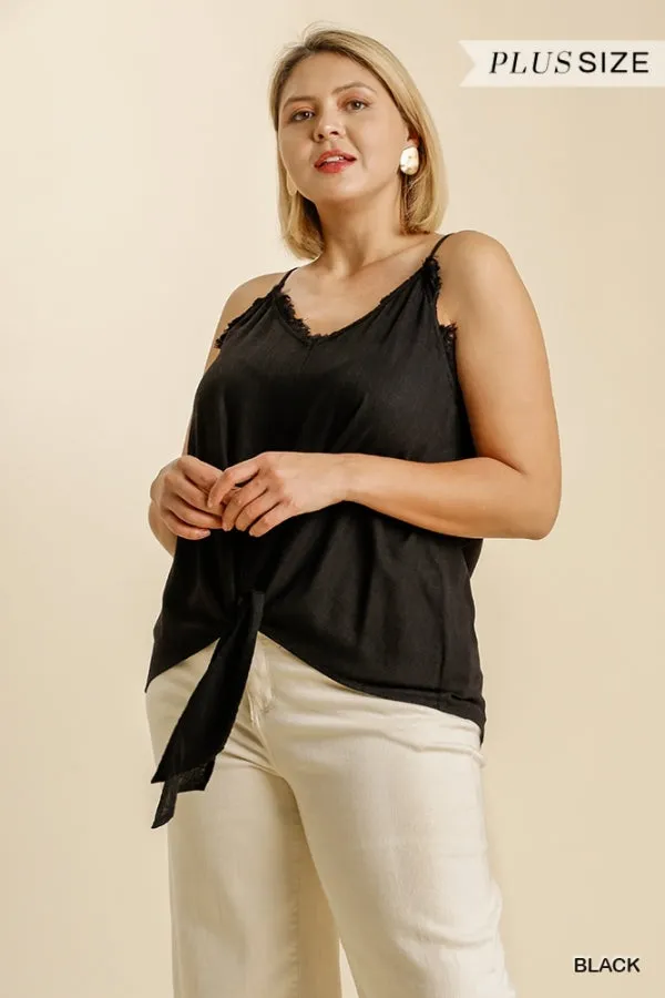 All Tied Up Tank Top-Multiple Colors
