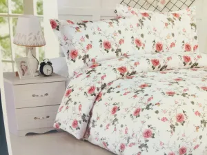 Aloe Vera Bamboo Comfort Plus 3 piece Reversible Duvet Cover Set, Floral, King!