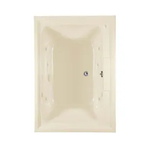 American Standard 2748.048WCK2.222 Town Square EcoSilent Chromatherapy 5 ft. Whirlpool Tub in Linen