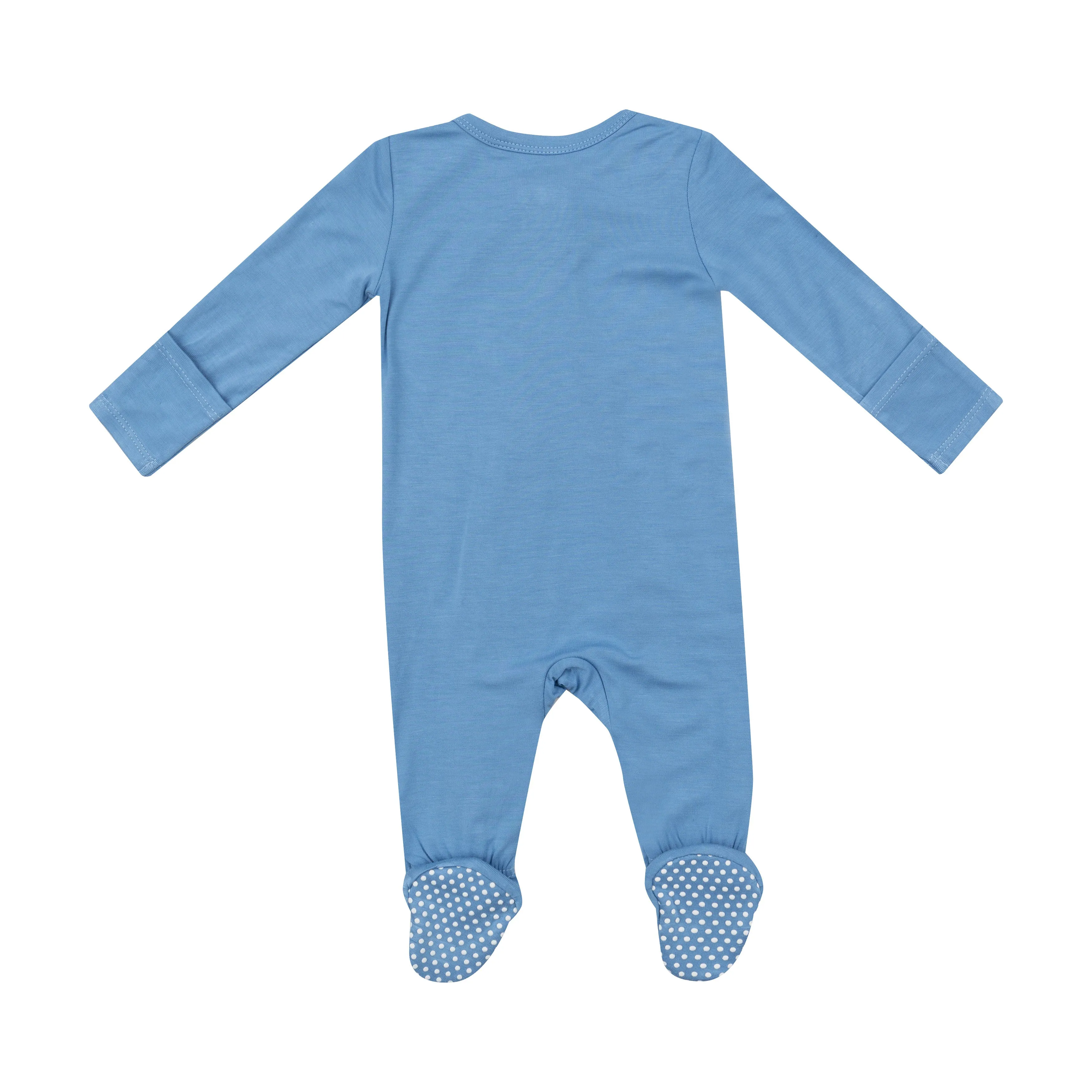 Angel Dear || Lichen Blue 2 Way Zipper Footie