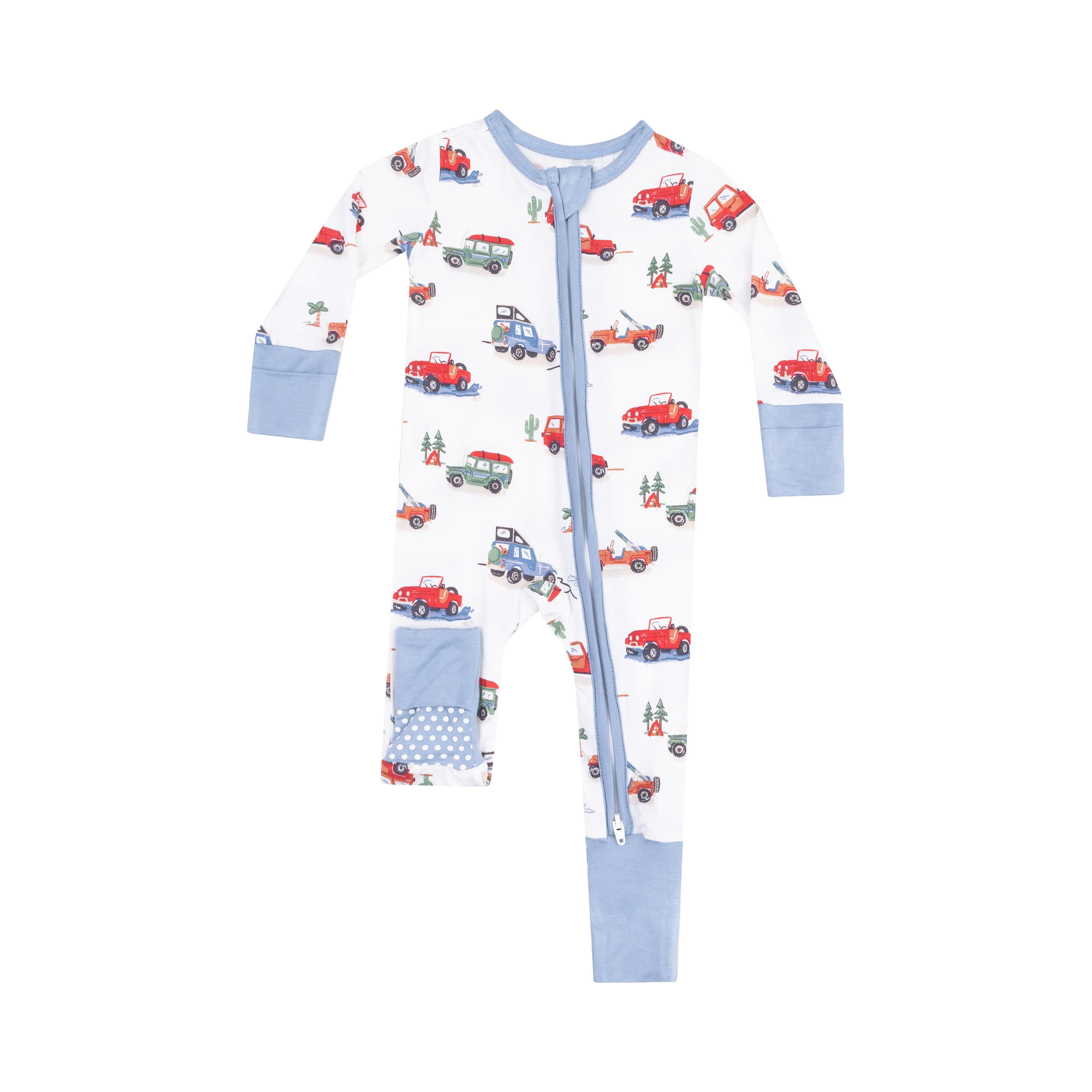Angel Dear || Off-road Adventure 2 Way Zipper Romper