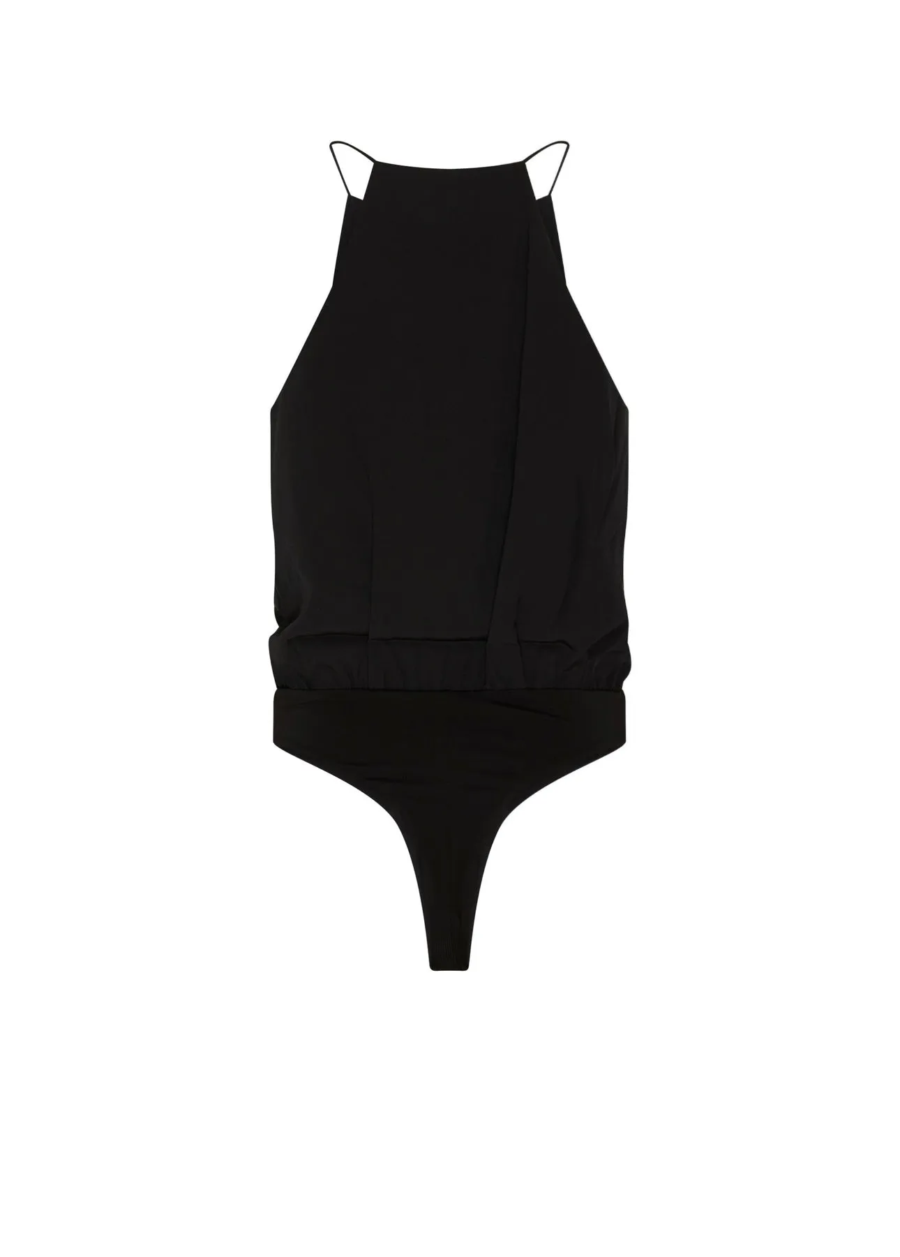 ANINE BING - Shiloh Bodysuit - Black