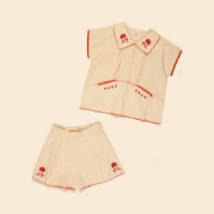 Anita Short Set, Milk
