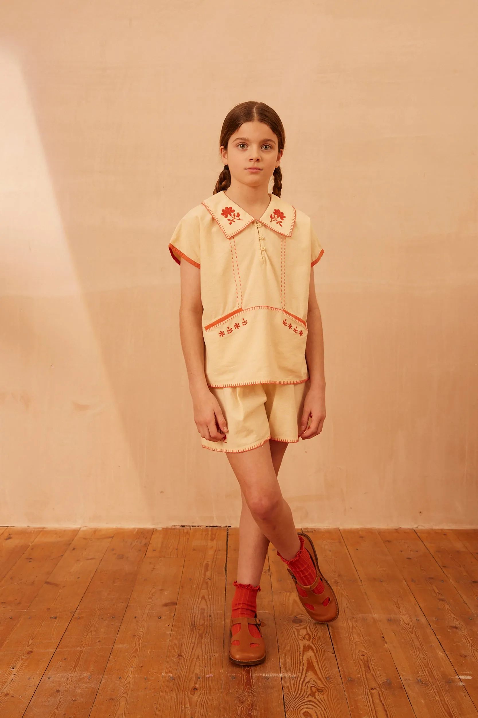 Anita Short Set, Milk