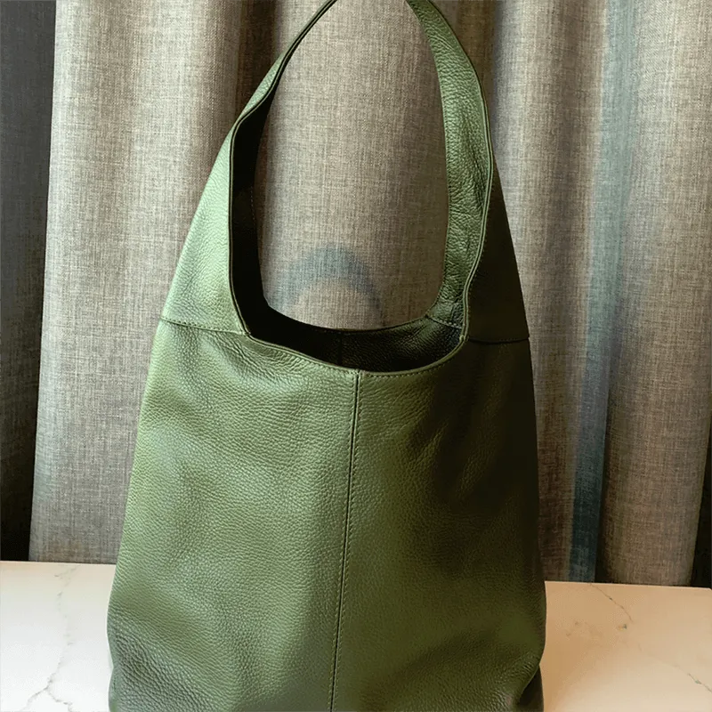 Anna Leather Shoulder Bag