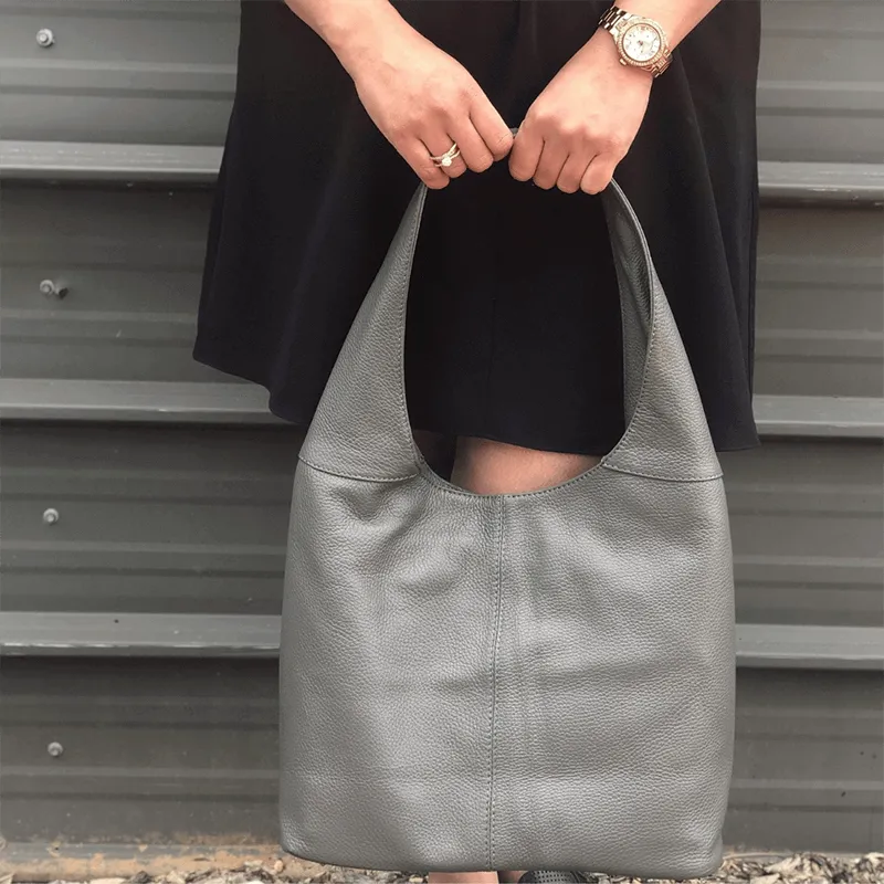 Anna Leather Shoulder Bag