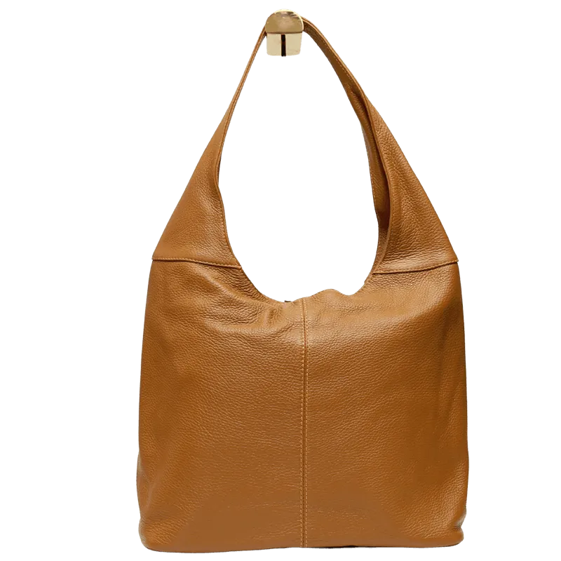 Anna Leather Shoulder Bag